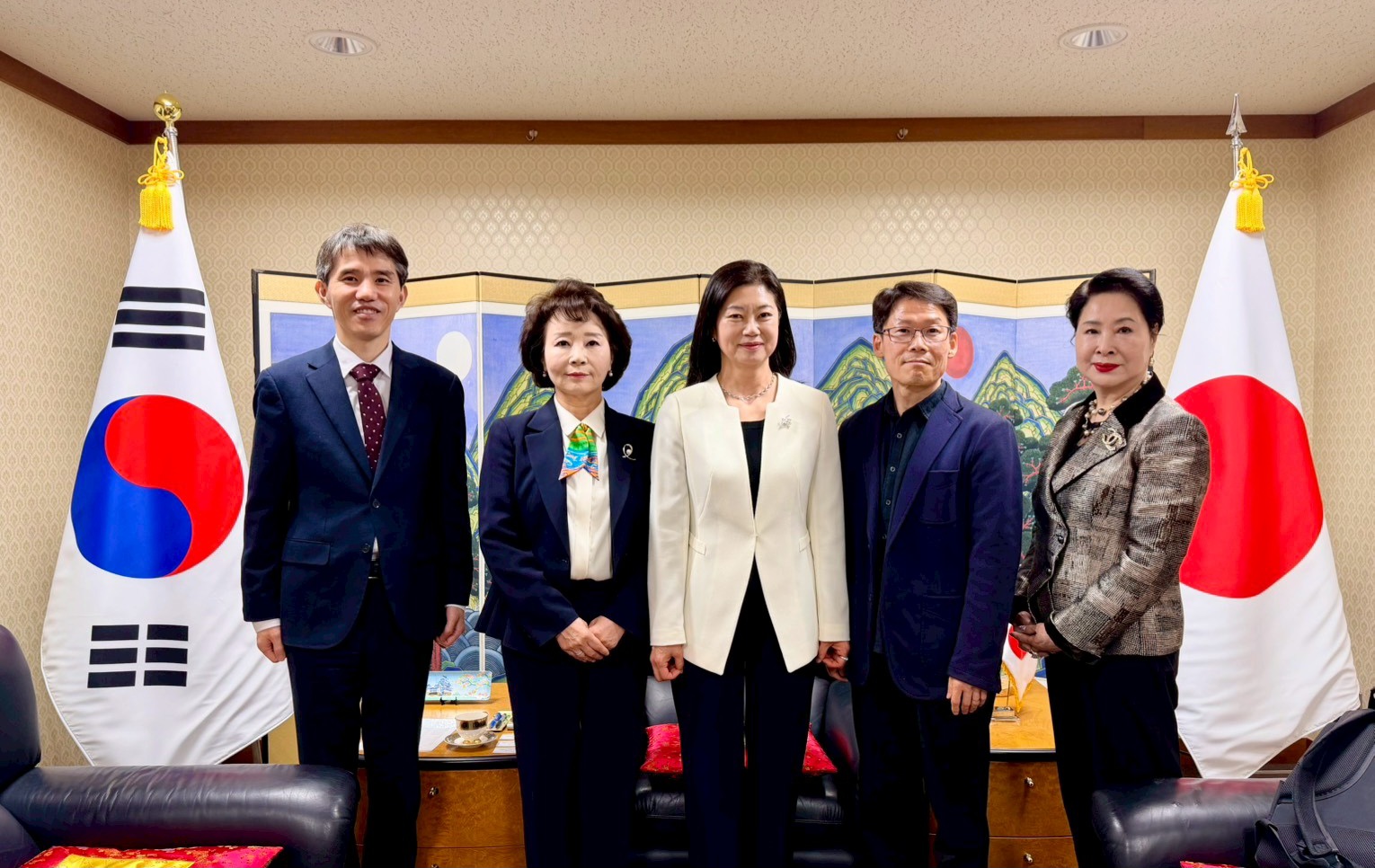 민주평통 중부협의회 임원진 면담(4.3.)